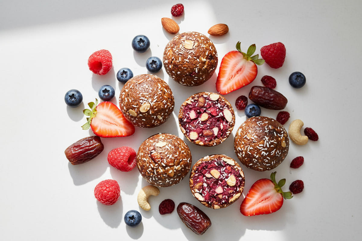 Berry Boost Bliss Balls: Your Perfect Energy Snack