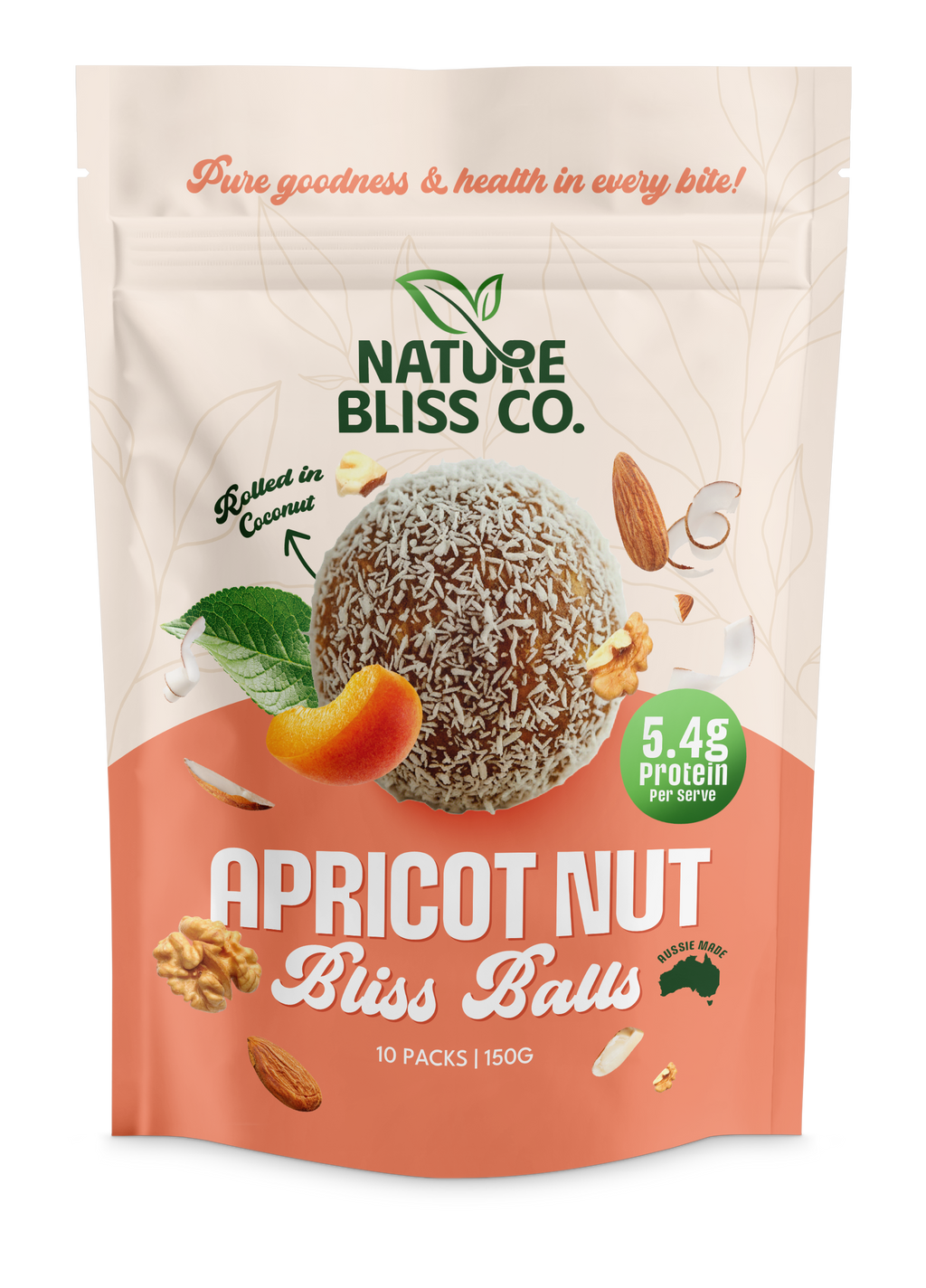 Apricot Nut Bliss Balls