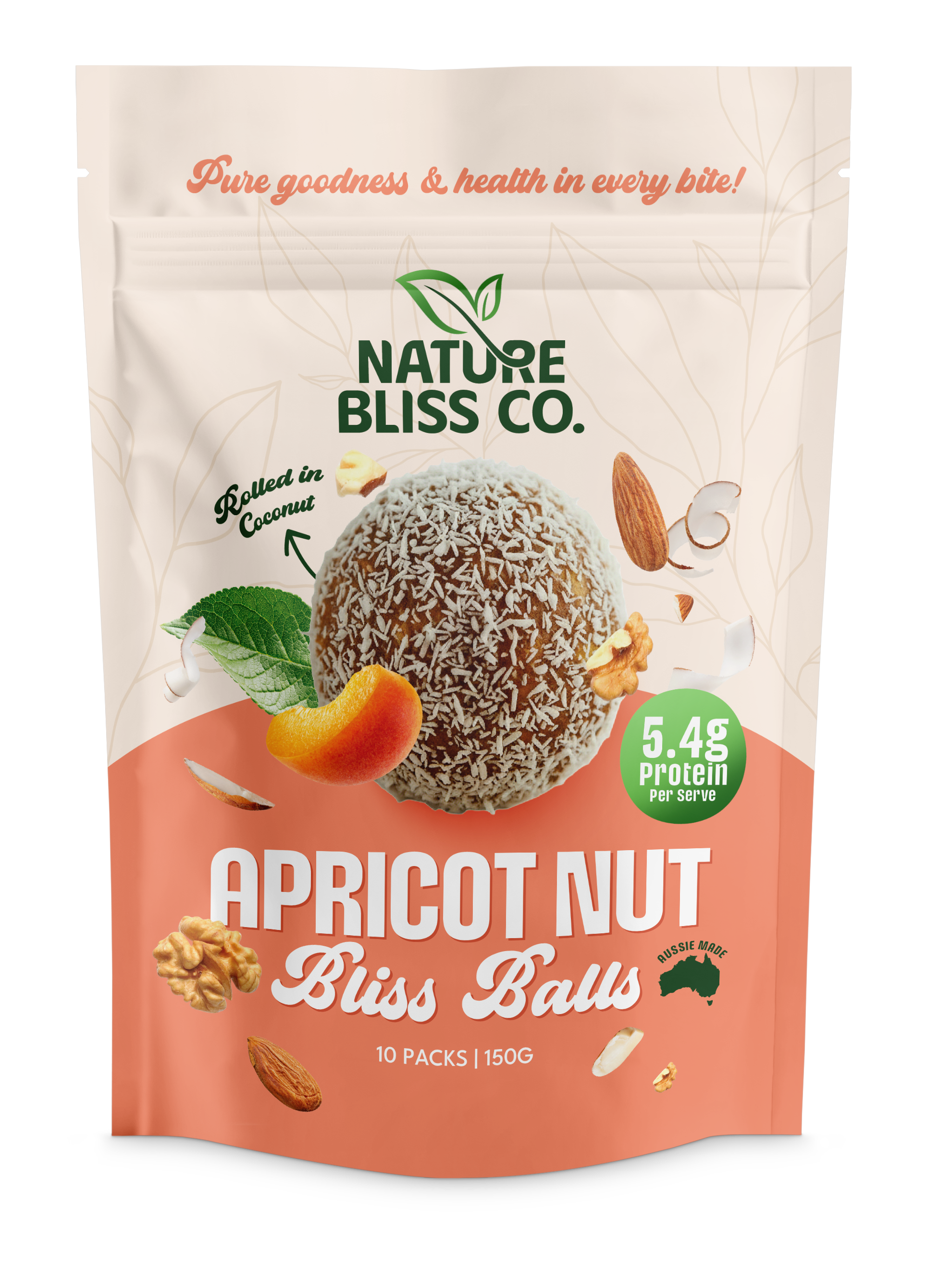 Apricot Nut Bliss Balls
