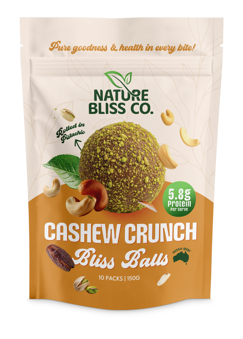 Cashew Crunch Bliss Balls