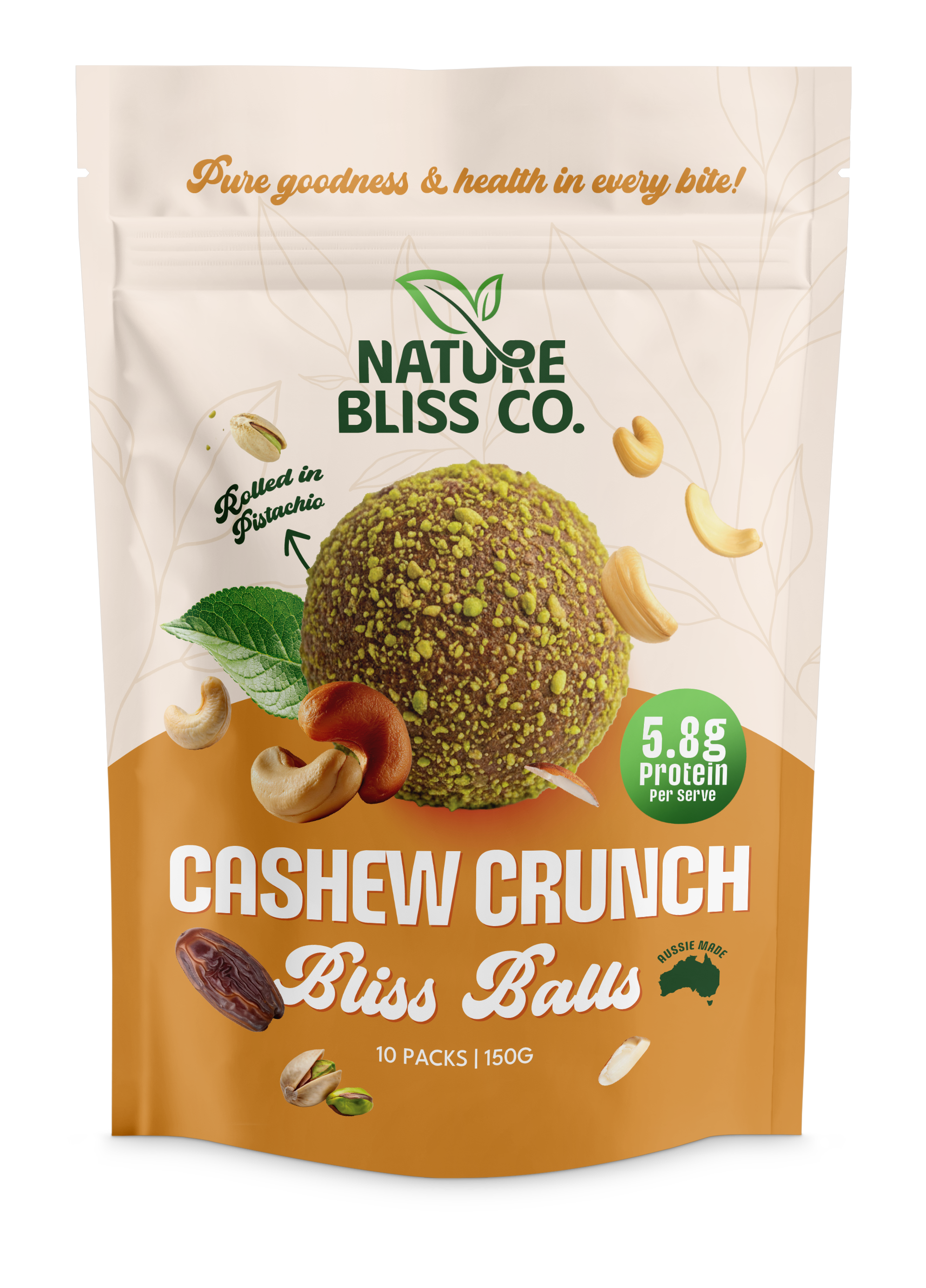 Cashew Crunch Bliss Balls